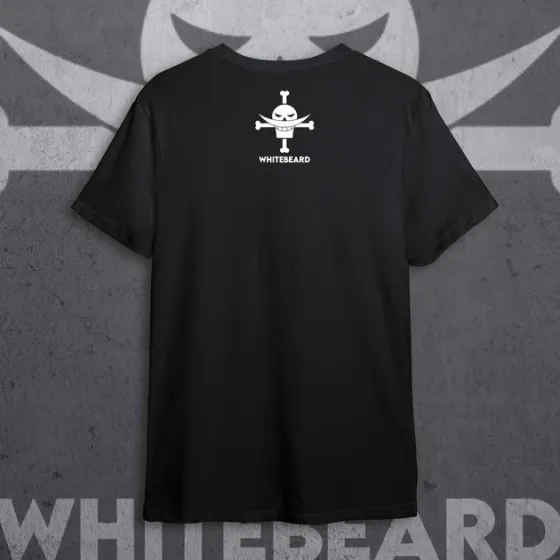 Футболка мужская с принтом Ван Пис Whitebeard Размер 48 Anime0266 Днепр