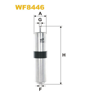 Фильтр топливный Wixfiltron WF8446 Винница - изображение 1