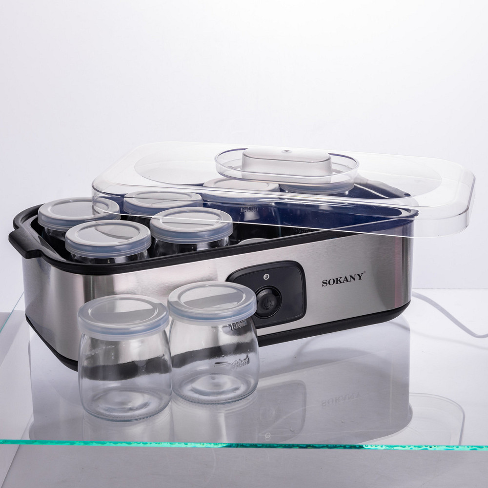 Електрична йогуртниця на 8 баночок 180 мл Київ - фото 4