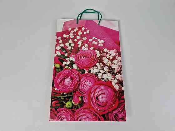 Большой бумажный пакет вертикальный  25/37/8(артBV-018) (12 шт) Харьков