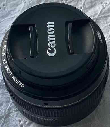 Объектив Canon 50 mm 1.4. Киев