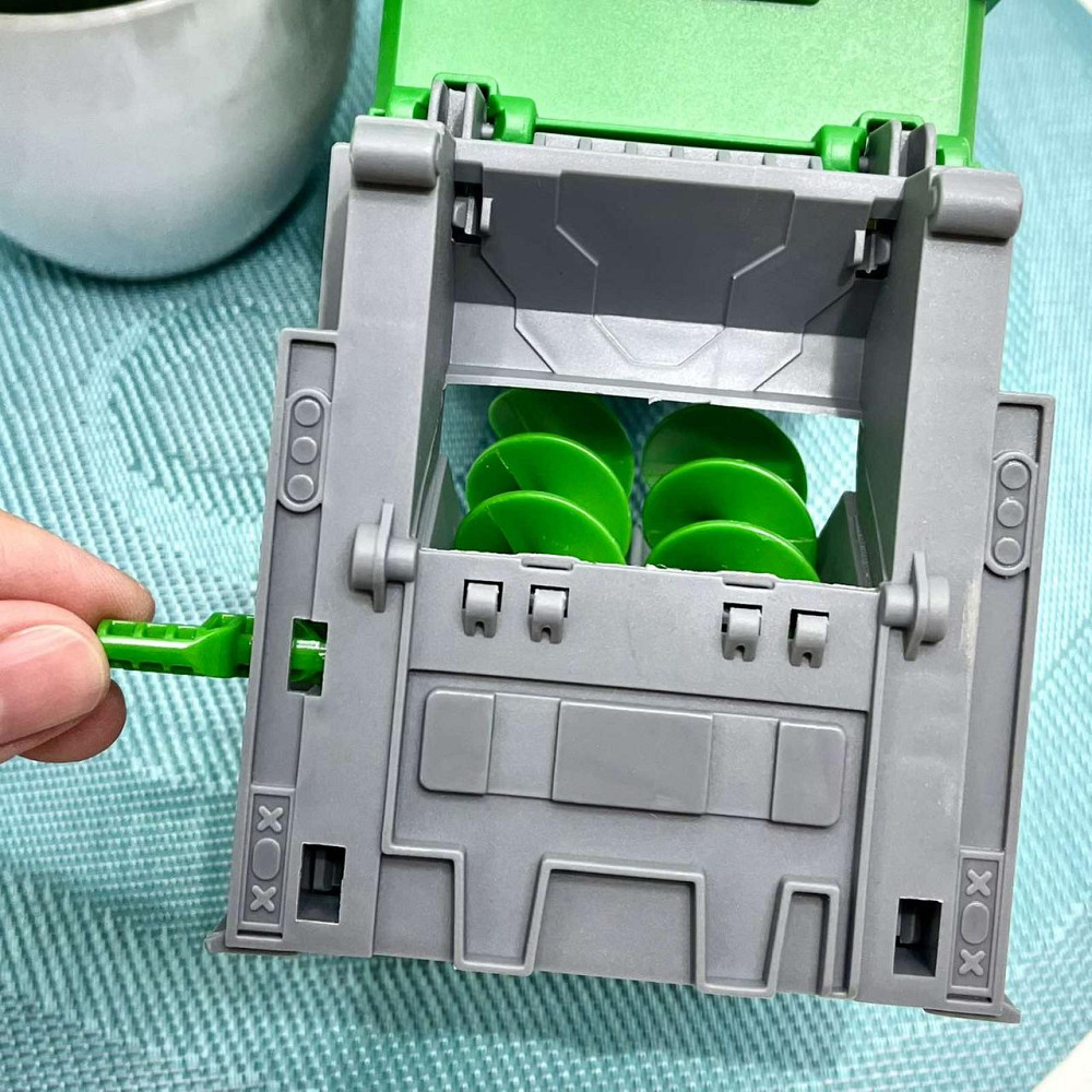 Сміттєвоз машинка інерційна звук підсвічування 1:16 Зелена (A1110-3-13) Чернігів - фото 10