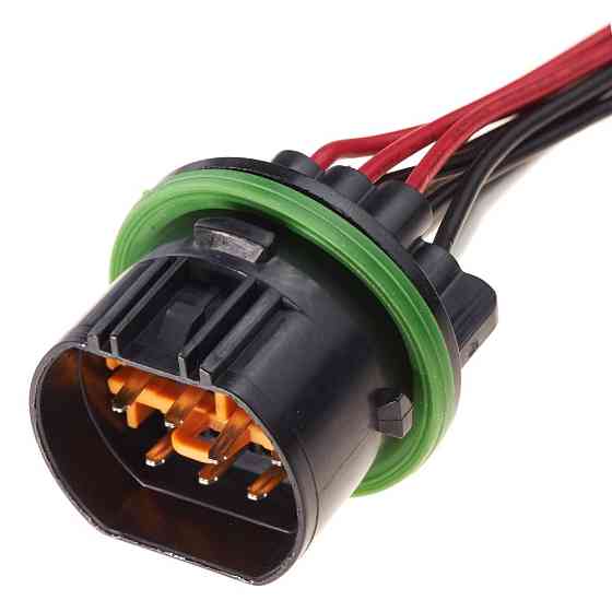 Роз'єм конектор с проводом, 10-кон., Фара, GL221-10021, KUM Корея універс., Освітлення, Hyundai, Kia Київ