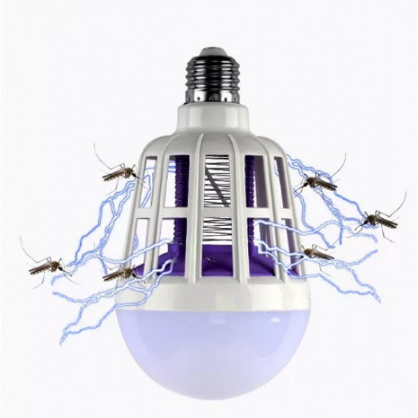 Світлодіодна лампа для комах Zapp Light, електрична пастка для комах, протимоскітна лампа від комарів WZ-53 Львів - фото 20