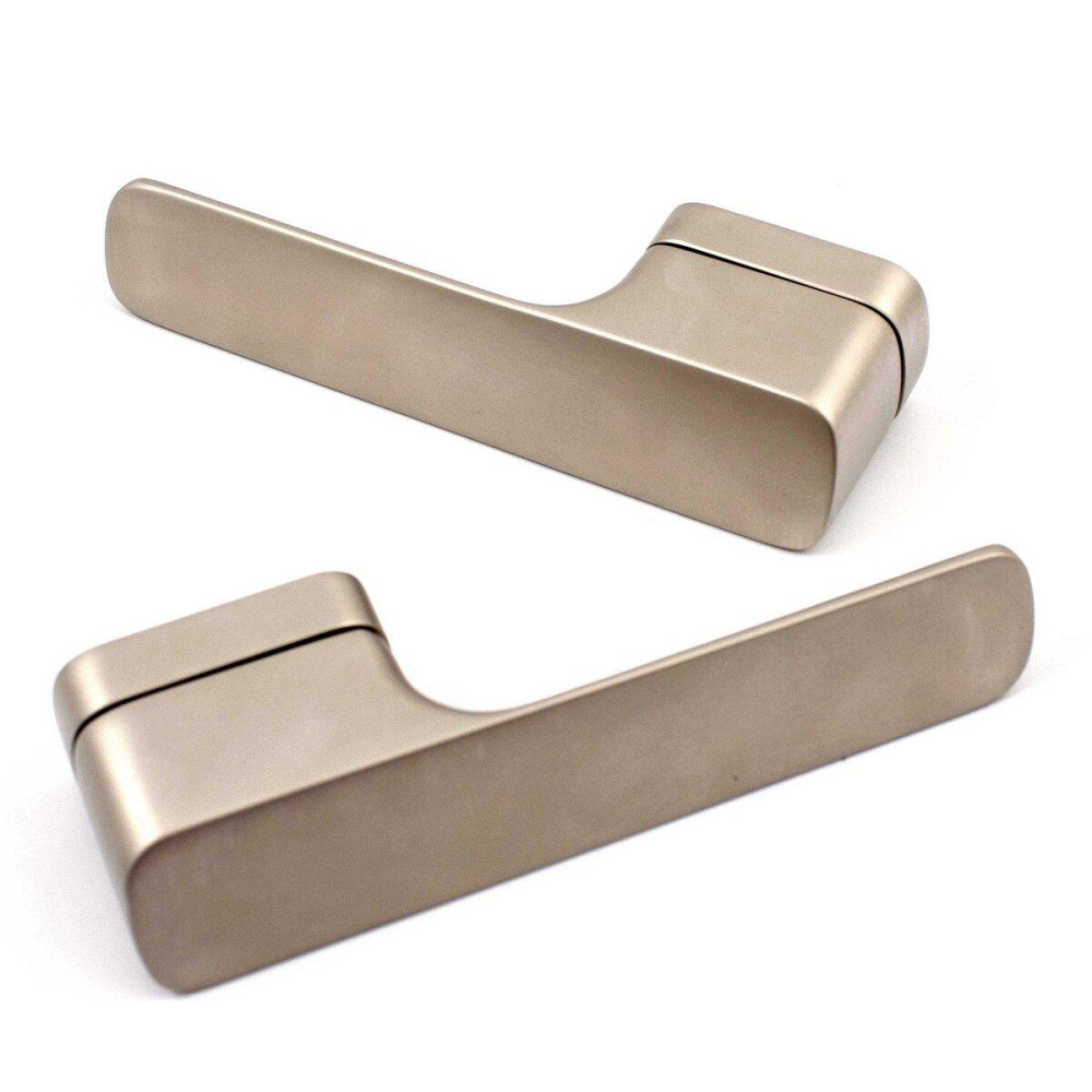 Дверна ручка на розетці M&T Minimal2.0 147438 SNi нікель матовий R ф/з Київ - фото 2