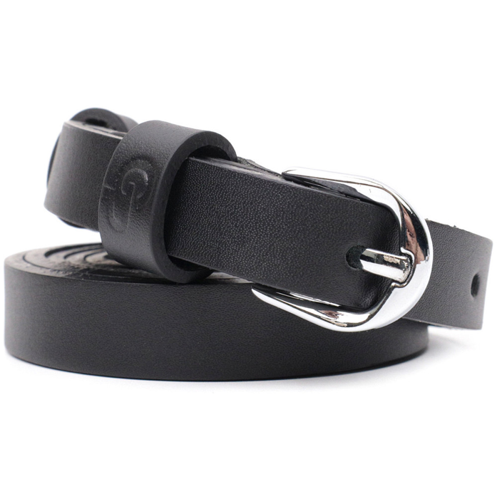 Бесподобный женский ремень из натуральной кожи GRANDE PELLE 11693 Черный Киев - изображение 4