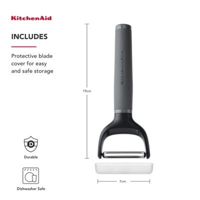 Овочечистка KitchenAid Coreline, горизонтальна 18,8 см, сірий (KAS145OHCGG) Вінниця - фото 10