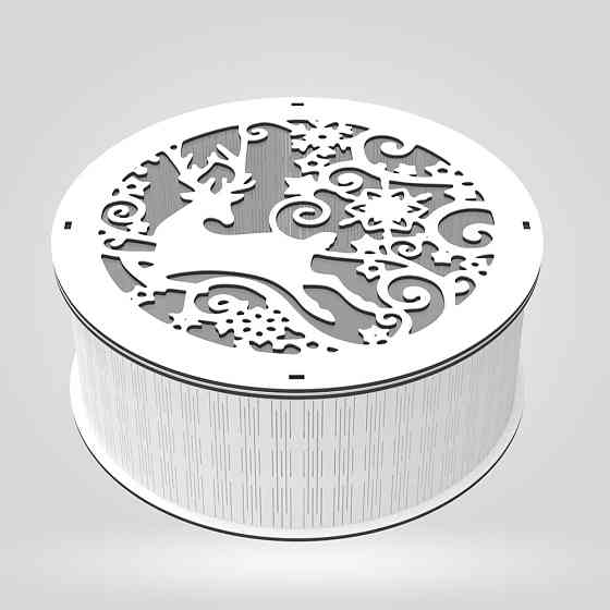 Подарочная коробка EKOSTAR d200 h80 Киев