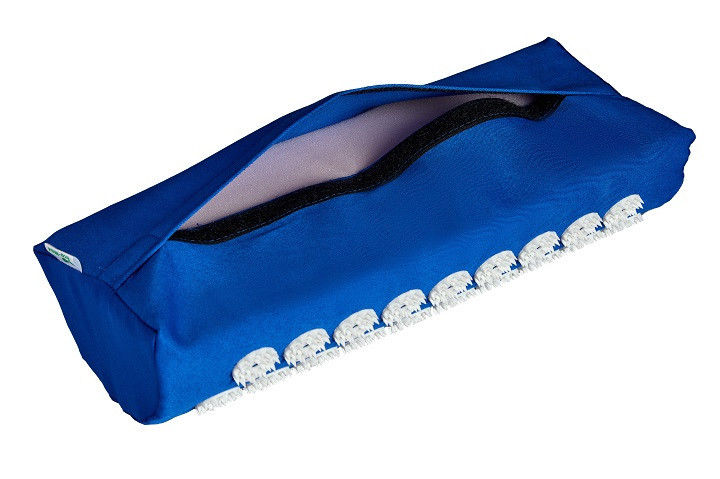 Аплікатор Кузнєцова Набір серія Eko-Max Синій (Килимок + Валик + Чохол) – Масажний комплект для релаксації Івано-Франківськ - фото 8