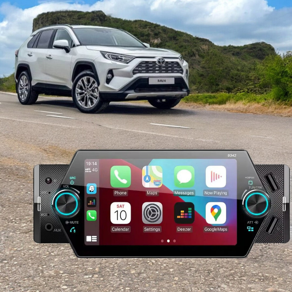 Автомагнітола 1Din 5'' PA 455U Bluetooth TFT-дисплей 4x50 Вт MP5, MP4, MP3, WMA, AUX вхід Одеса - фото 1