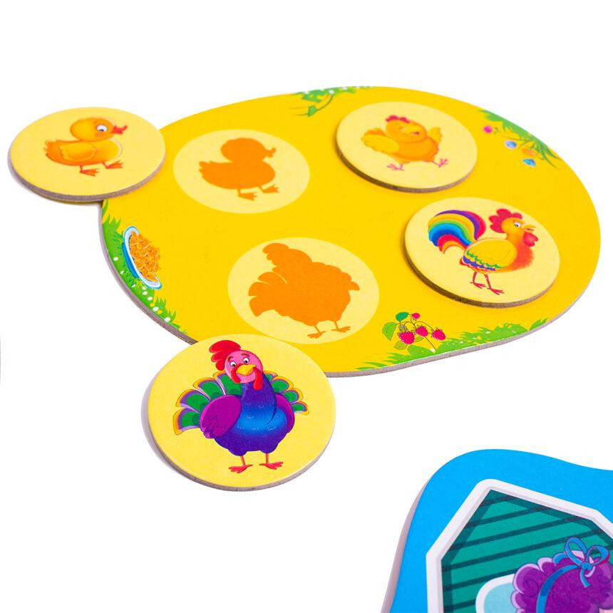 Гра настільна Ферма 3в1 пазли лото (VT2901-03) Чернігів - фото 2