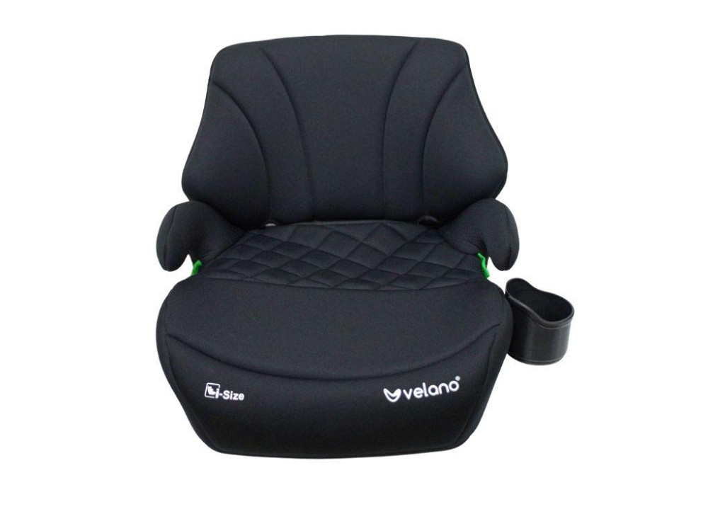 Бустер VELANO Gravo i-Size 125-150 см, ISOFIX + подстаканник, black Киев - изображение 1