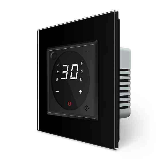 Комплект дистанційного керування котлом LIVOLO чорний скло (VL-C7FCEZ-701Z-2BP) Коломыя