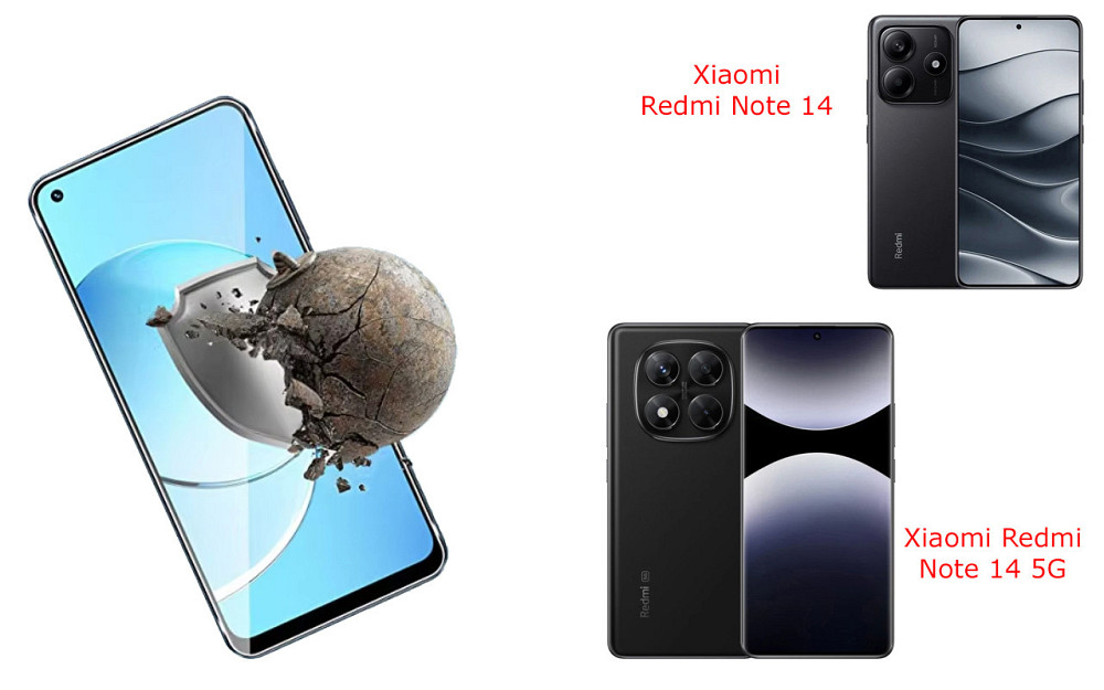 Захисне скло DefenzoGlass для Xiaomi Redmi Note 14, Note 14 5G – подвійна міцність Київ - фото 2