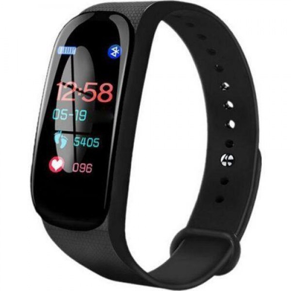 Фітнес браслет Smart Watch M5 Band Classic Black смарт годинник-трекер. Колір: чорний GM-14 Київ - фото 8