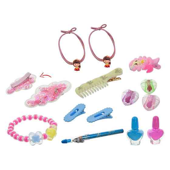 Детский набор косметики IG3172 лак для ногтей, аксессуары для волос Винница