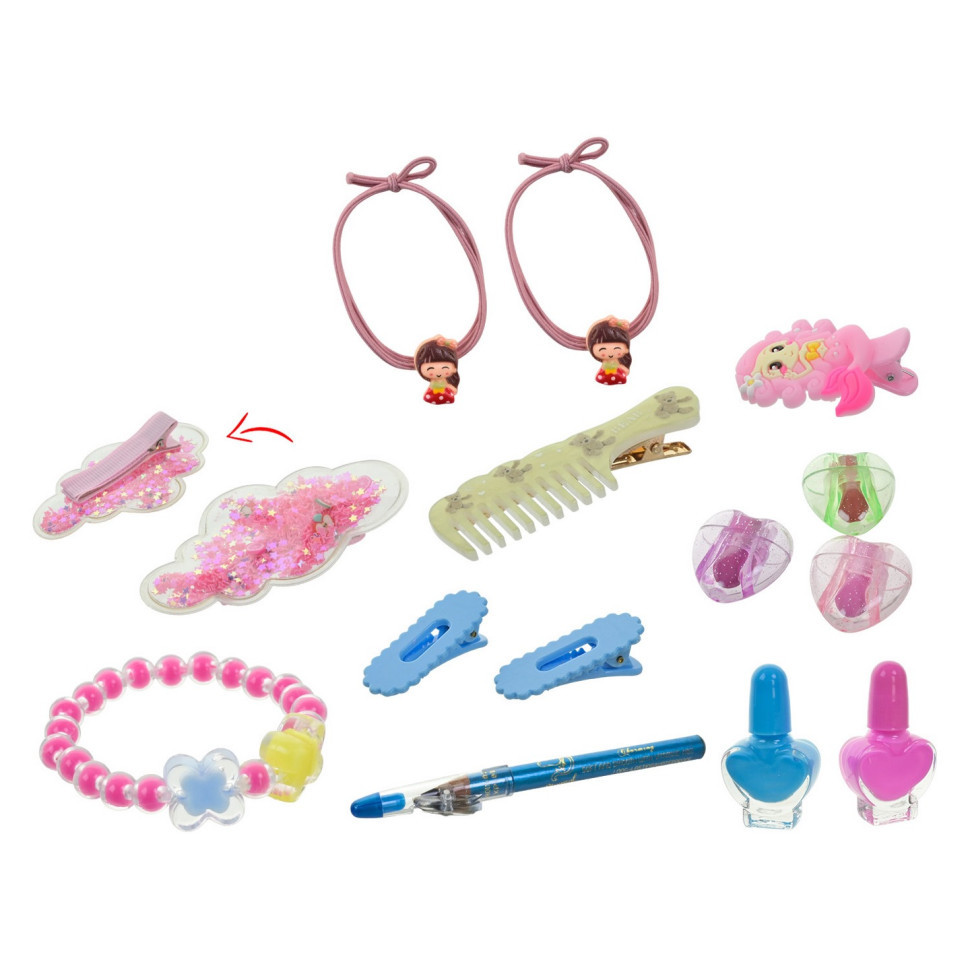 Детский набор косметики IG3172 лак для ногтей, аксессуары для волос Винница - изображение 4