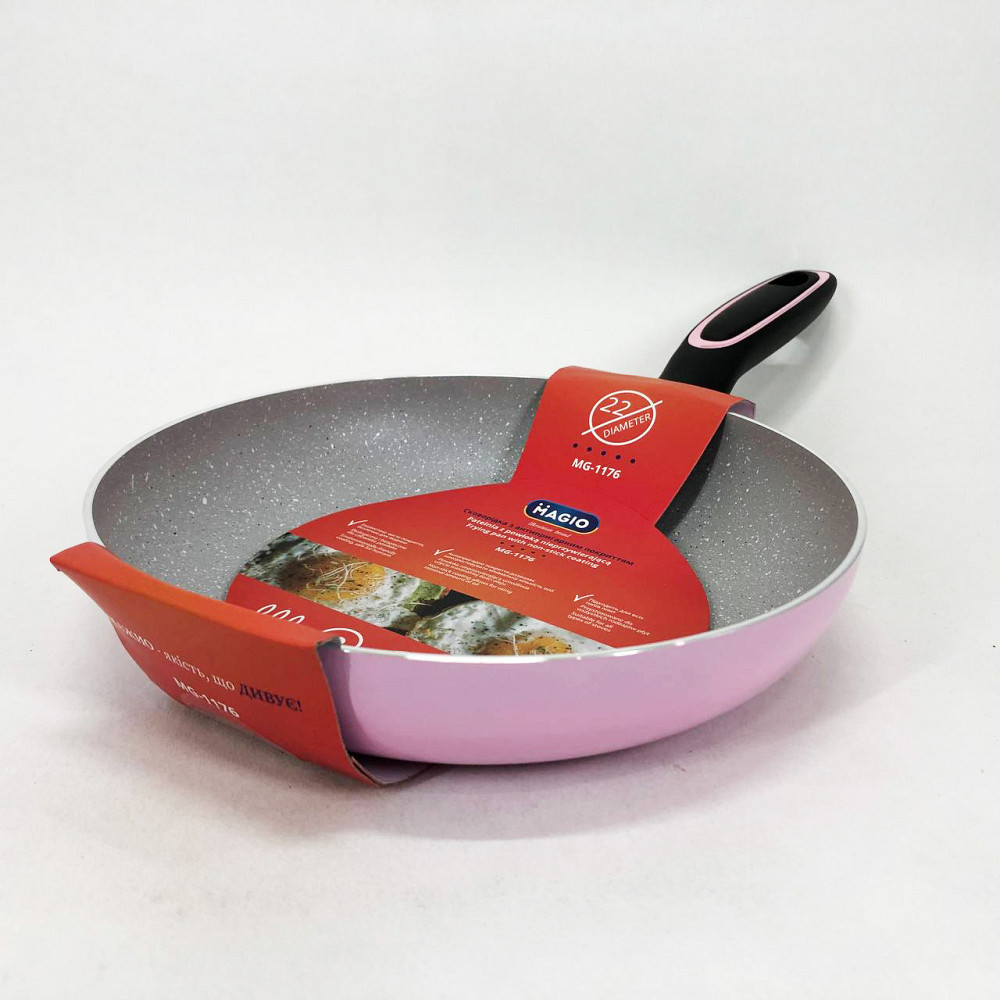 Сковорода для кухаря, Алюмінієві каструлі з антипригарним покриттям, Сковорода зручна на кухню JE-88 Львів - фото 13