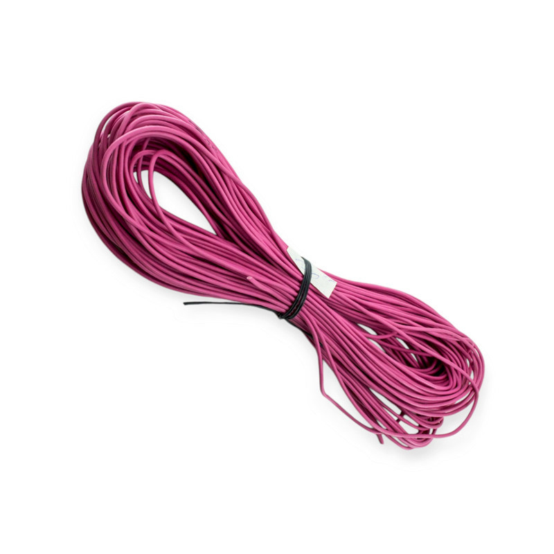 Провод на проводку многож. d=1.5 розовый (50 п.м.) Мукачево - изображение 1