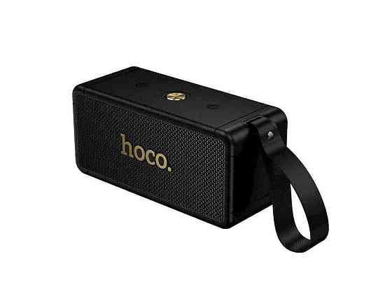 Портативная колонка HT1 Max 40W/BT5.4/USB/AUX/microSD/FM/4000mAh/TWS 24х11х9.8см черная ТМ HOCO Киев