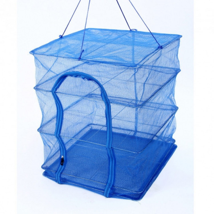 Сетка для сушки рыбы, грибов, овощей, фруктов на 3 яруса 50х50х68 см Винница - изображение 1