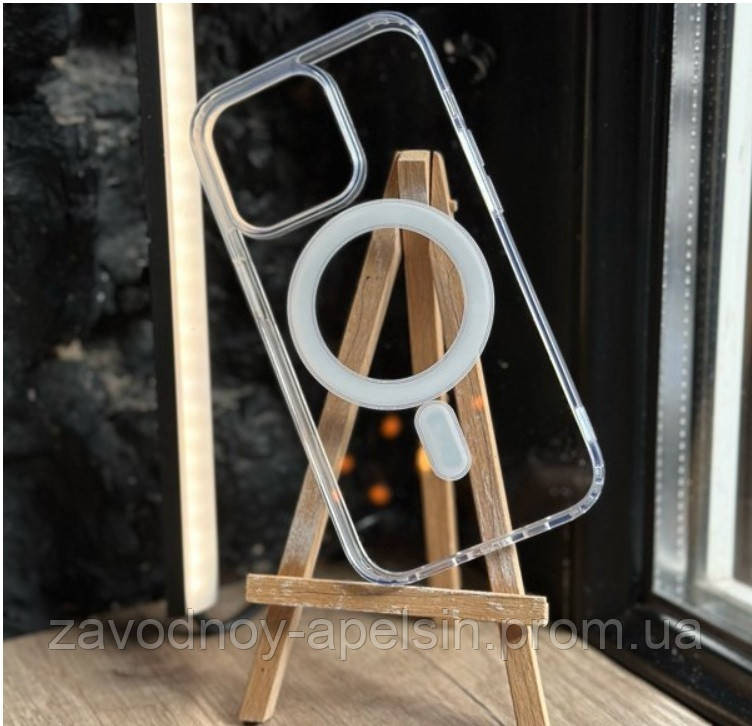 Iphone 15 Pro Max Прозорий чохол Магсейф Акрил (PC) Одеса - фото 1