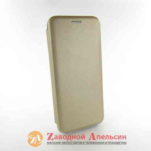 Чохол книжка Samsung A8 Plus A730 Aspor Case gold Одеса