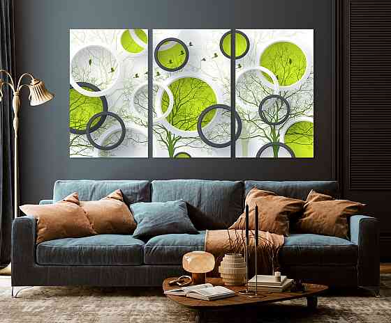 Модульная картина в гостиную / спальню  Природа     ART-240_3A 100х150 см Киев
