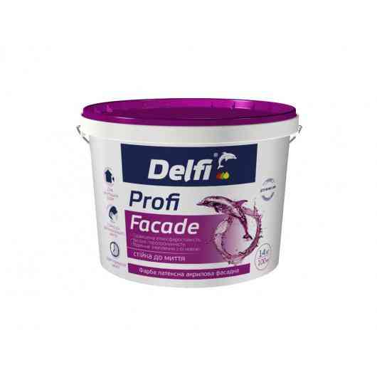 Фарба латексна акрилова фасадна Profi Facade ТМ"Delfi"  -7 кг Харків