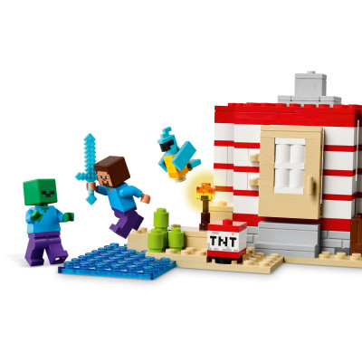 Конструктор LEGO Minecraft Будинок із вибухівки в джунглях (21275) Вінниця - фото 12