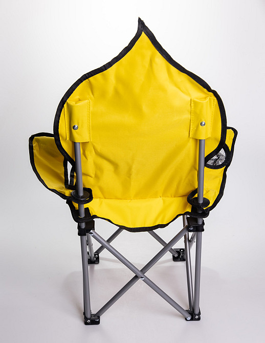 Крісло туристичне для дитини 34х58х65 см з підстаканником Жовтий SJ-0065Y Коломыя - изображение 3