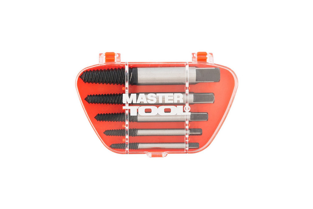 Екстрактори для викручування пошкоджених гвинтів MASTERTOOL М3-М18 набір 5 шт 14-1405 Коломыя - изображение 6