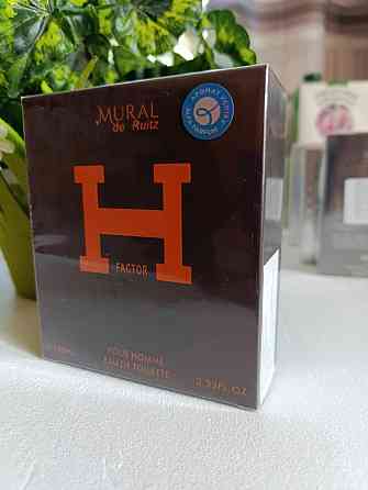 Мужская парфюмерная вода Mural H Factor 100 мл — стильный восточный аромат с нотами кожи и пряностей. Харьков
