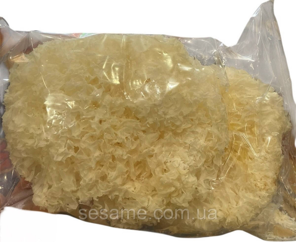 Коралловый гриб белый Фунгус, снежный гриб, серебряные ушки Shanyuan 80грамм (Китай) Харьков - изображение 3