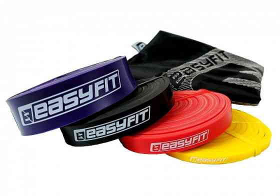 EasyFit Гумові петлі EasyFit: набір 1-45 кг (4 шт) Коломия