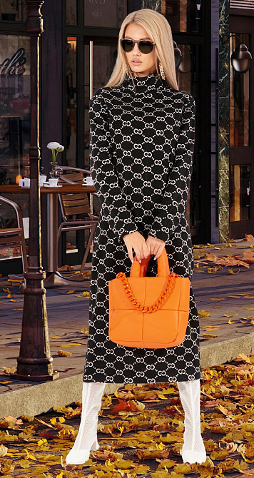 Двойное вязаное платье (42-44) Киев - изображение 1