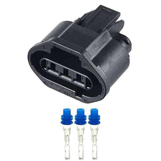 Роз'єм конектор 3-кон., 7283-1334-37183-1334-3 YAZAKI Америка, Японія універс., Моторний Ford, Mazda Київ