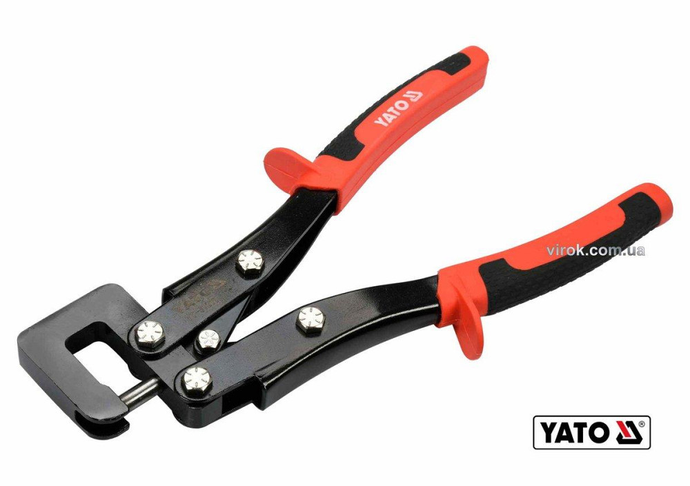 Кліщі для з'єднання металевих профілів t≤ 0.8 мм YATO : L= 280 мм [6/24/432] Одеса - фото 1