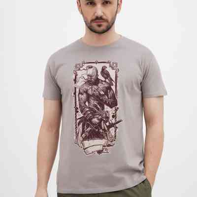 Футболка Sol's Imperial Cossack with hawk світло-сірий XXL (11500380/396XXL) Вінниця