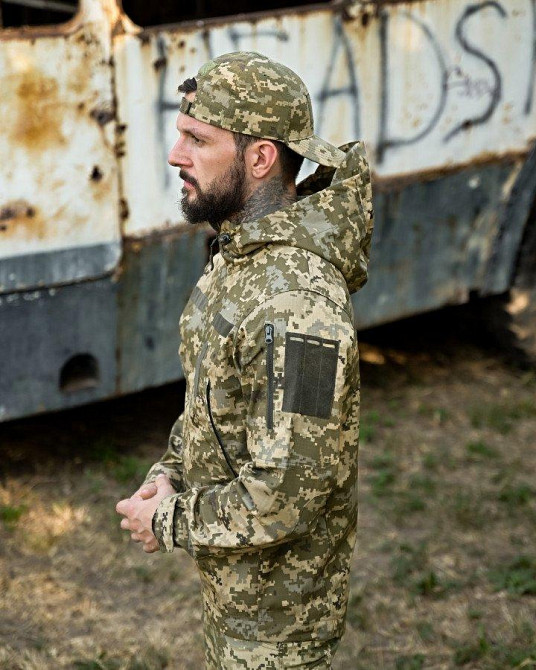 Тактическая куртка  field пиксель Одесса - изображение 4