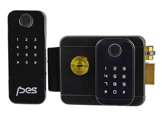 PES Mastiff 2 біометричний замок з клавіатурою для каліток Київ