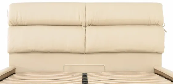 Кровать Двуспальная Edinburgh Comfort 160 х 190 см Fly 2207 С подъемным механизмом и нишей для белья Бежевый Киев