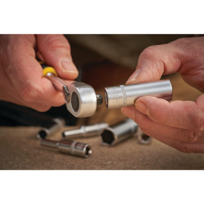 Головка торцевая Stanley 1/4", 12 мм, шестигранная, удлиненная (FMMT17964-0) Винница - изображение 5