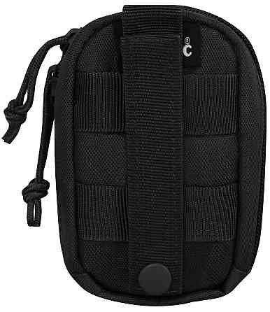 Тактичний Підсумок із системою Molle ,2 кишені Mil-Tec від Sturm (13490502) Black Нововолинськ