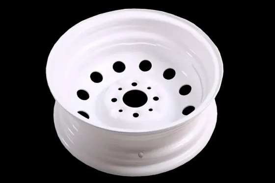 Диск колесный 2112 ДК белый в уп. (со штуцером) Винница