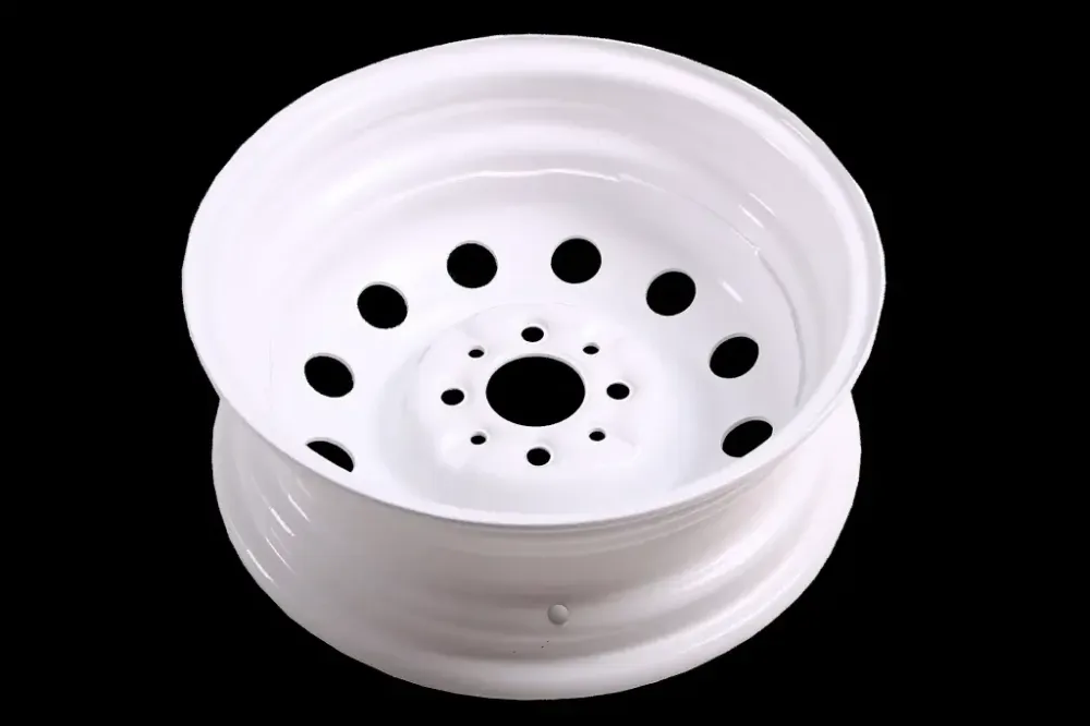 Диск колесный 2112 ДК белый в уп. (со штуцером) Винница - изображение 2