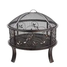 Гриль Kosz ogniowy z osłoną przeciwiskrową - Grill ogrodowy - Misa ogniowa - Piec tarasowy - Grill wędzarniczy - Do grillowania na Киев - изображение 1