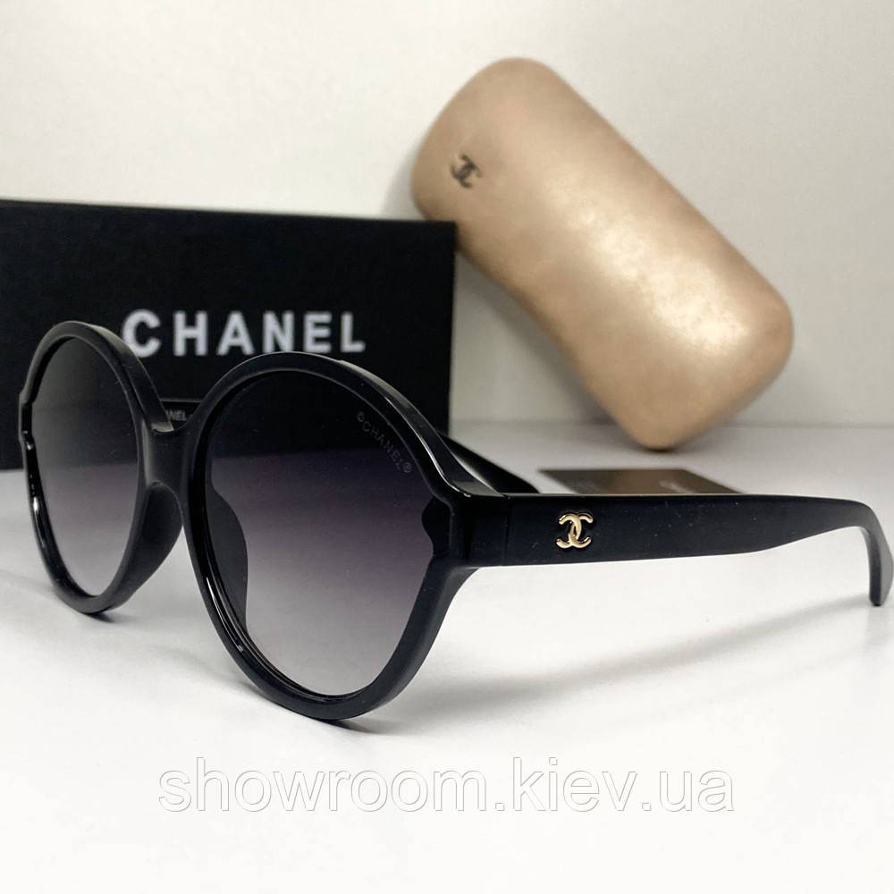 Жіночі круглі сонцезахисні окуляри CH (5387) Київ - фото 1