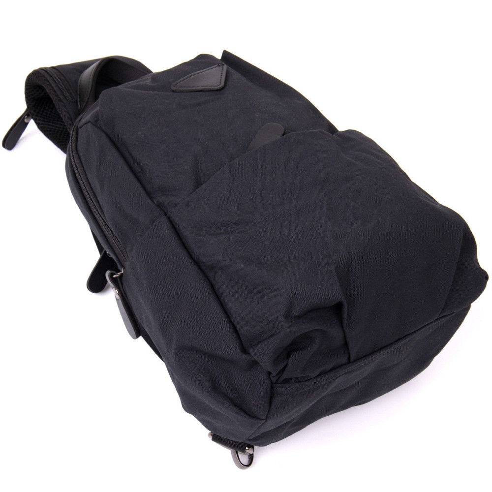 Сумка через плече нейлон Vintage 20632 Чорна Київ - фото 4