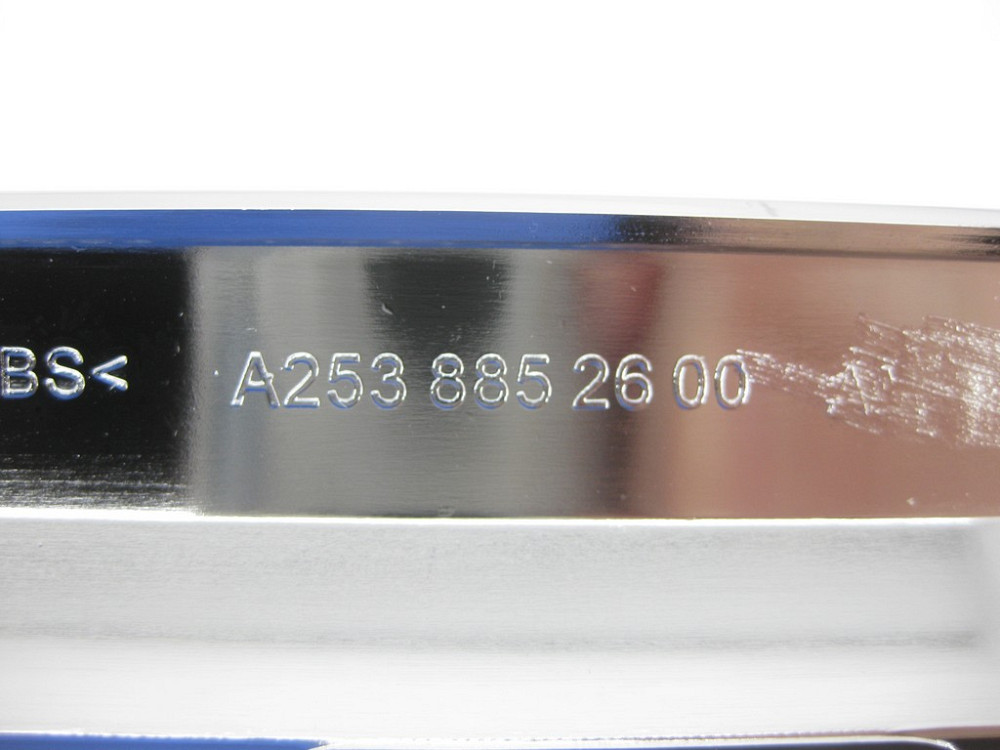 Mercedes-Benz  A2538852600 Нова хром накладка бампера нижня середня AMG GLC X253 GLC Coupe C253 Одеса - фото 7